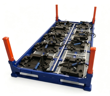 Automobile Parts Fixture Steel Pallet