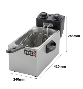 Electric fryers for frying potatos commercial electric deep fryer restaurant kitchen