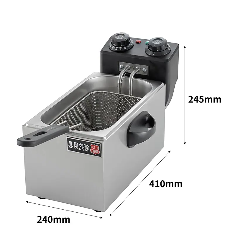 4l Single Basket Electric Fryer