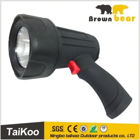 4*aa batteries rechargeable spotlights 3w