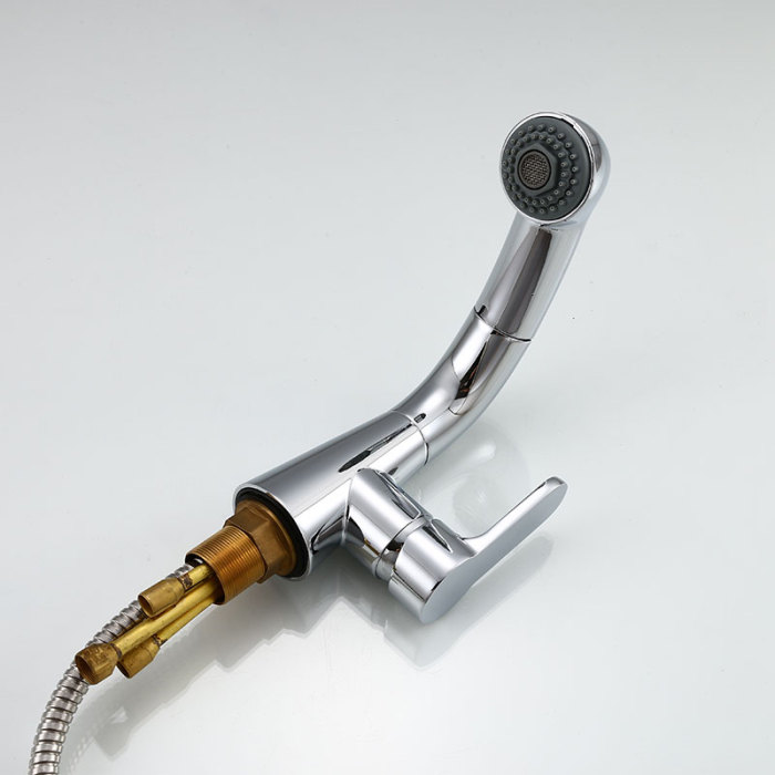 Contemporary 40mm single lever faucet