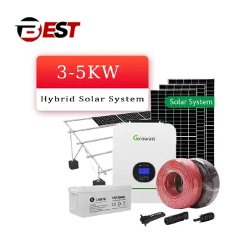 3-5KW Hybrid Solar Power System with Storage