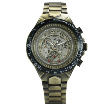 Vintage Retro Design Bronze Alloy Strap Mechanical Watches: Top Brand and Best Seller for Men