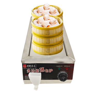 Kitchen equipment stainless steel electric steamer for steaming foods bun steamer