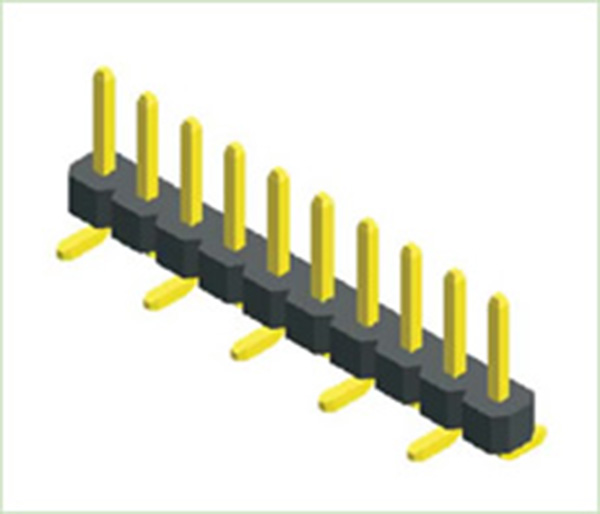 PHP2.00 mm (.079 &quot;) une seule ligne SMT / SMD 180 ° Pin Board Board to Board Connector