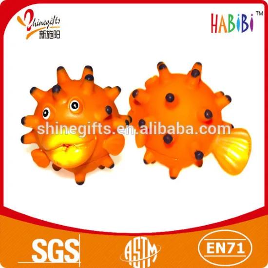 promotion fish vinyl toys for kids