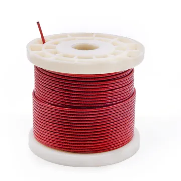 Industrial polyurethane-coated wire rope