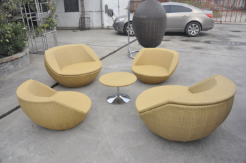 coffee rattan outdoor furniture