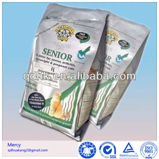 factory price aluminum cat food packaging bag