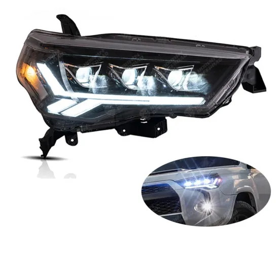 LED Projector Head Lamp Front Light for 4Runner 2014-2020
