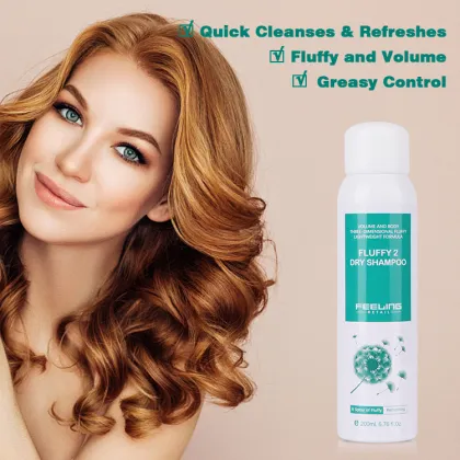 Custom Logo Private Label 170ml Hair Dry Shampoo Spray