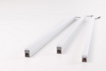Luz lineal de perfil de aluminio con barra de cabient empotrada LED