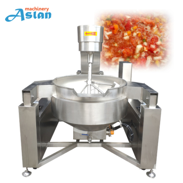 Automatic Planetary Jacketted Kettle for Hot Pot Base Jam and Caramel Coating Mixing