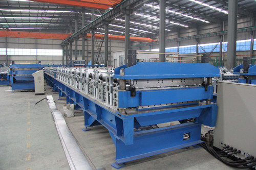 Double layer sheet rolling machine design