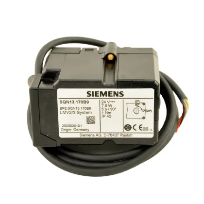 Siemens SQN13.170B9 Damper Actuator Factory Servo Motor for Gas Burner Accessories