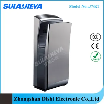 washroom stainless steel automatic jet air hand dryer