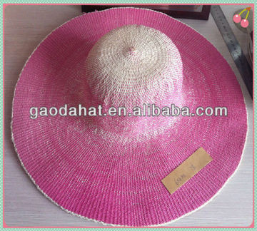6*4*5CM Size For Pink Sombrero Bangora Hat Bodies