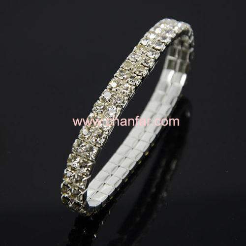 Cheap Tensile Crystal Mosaic Bracelet For Gifts