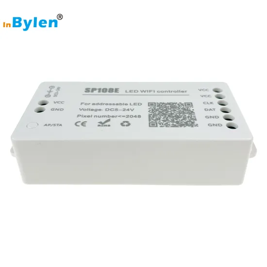 SP108E CE RoHS DC5-24V 2048 Pixels Addressable LED Remote Control Strip Controller