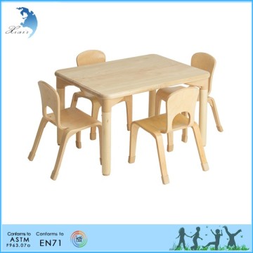 Montessori classroom furniture kids table and chair set for sale