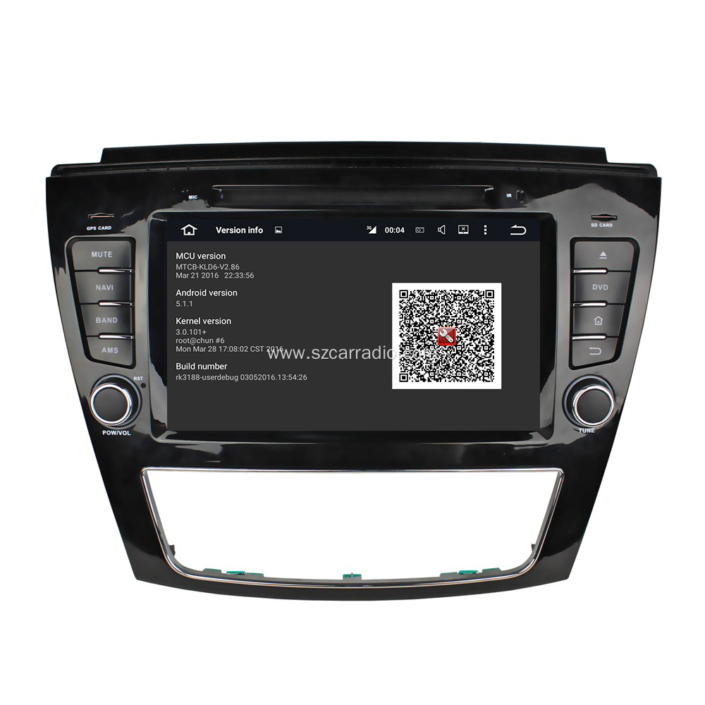 S5 car dvd radio for JAC car series