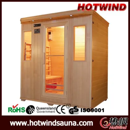 2012 wooden sauna room