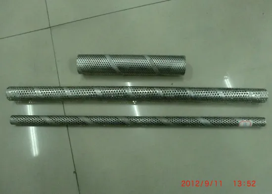 Stainless Steel, Aluminum Spiral Welded Pipe Filter For Food Products / Medical Material