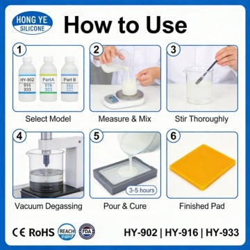 HY-912 High Wear Pad Printing Silicone Rubber