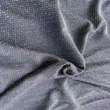 ถักผ้า Jacquard โลหะ