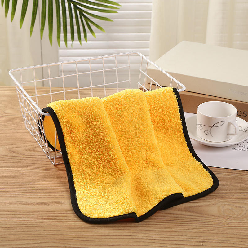 Absorbent Twisted Loop Car Drying Cleaning Towel