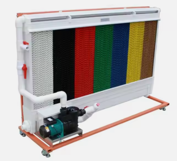 PP Material and Wood Paper Based Cooling Pads for Swine Farm Evaporative Cooling Systems