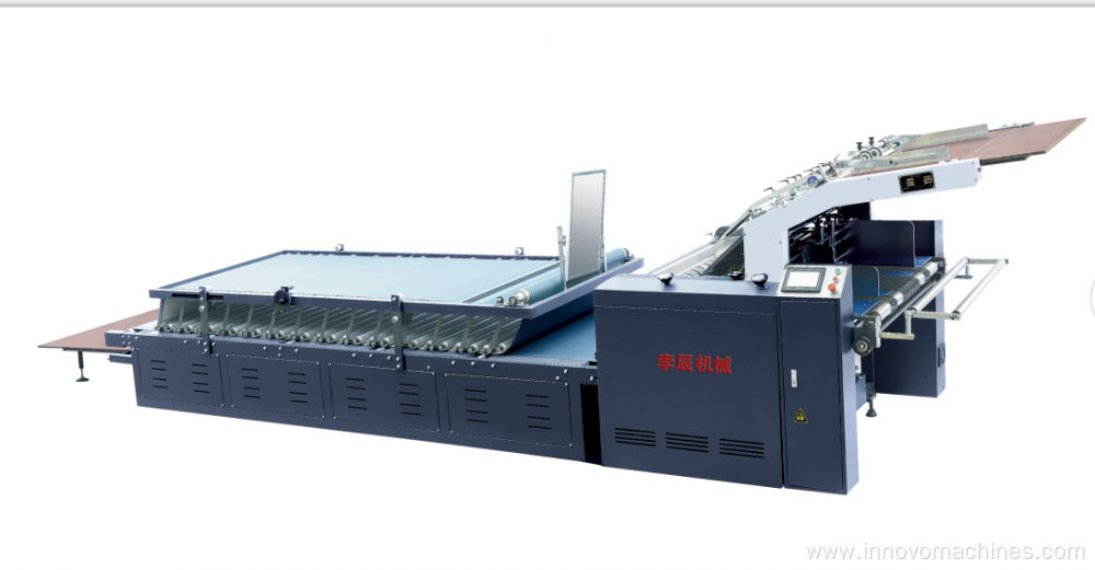 Semi-automatic flute laminating machine