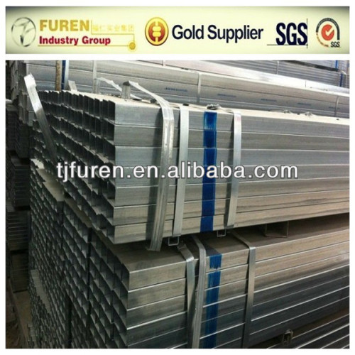 Tianjin Factory Galvanized/ Black Square Pipe/Rectangular Tube