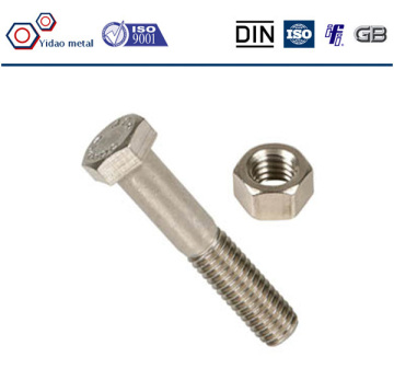 China manufacturer grade 6.8 8,8 10.9 hex bolt