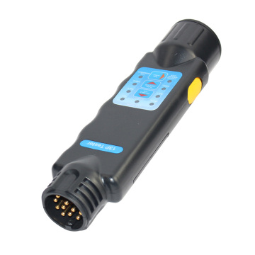 Tester de remorque 12V: outil de diagnostic d'éclairage de la bougie de caravane lourde