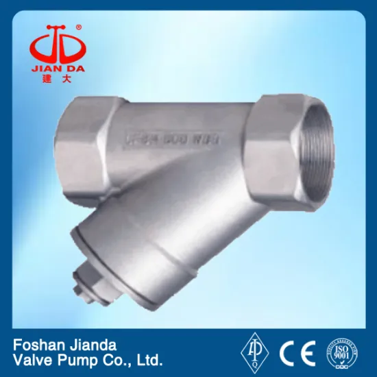 stainless steel theaded y type filter