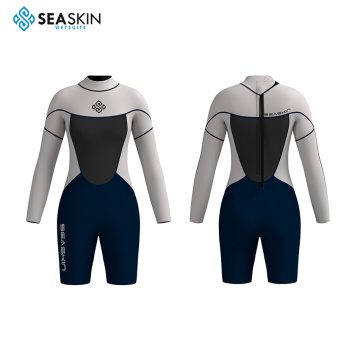 Seaskin Custom Summer Long Sleeve Springsuit Dive Wetsuit