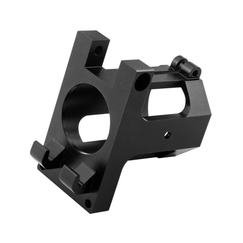 Custom black anodized aluminum cnc milling machining parts