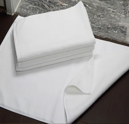 five-star hotel plain weave toilet bath mat 300g towel factory direct selling