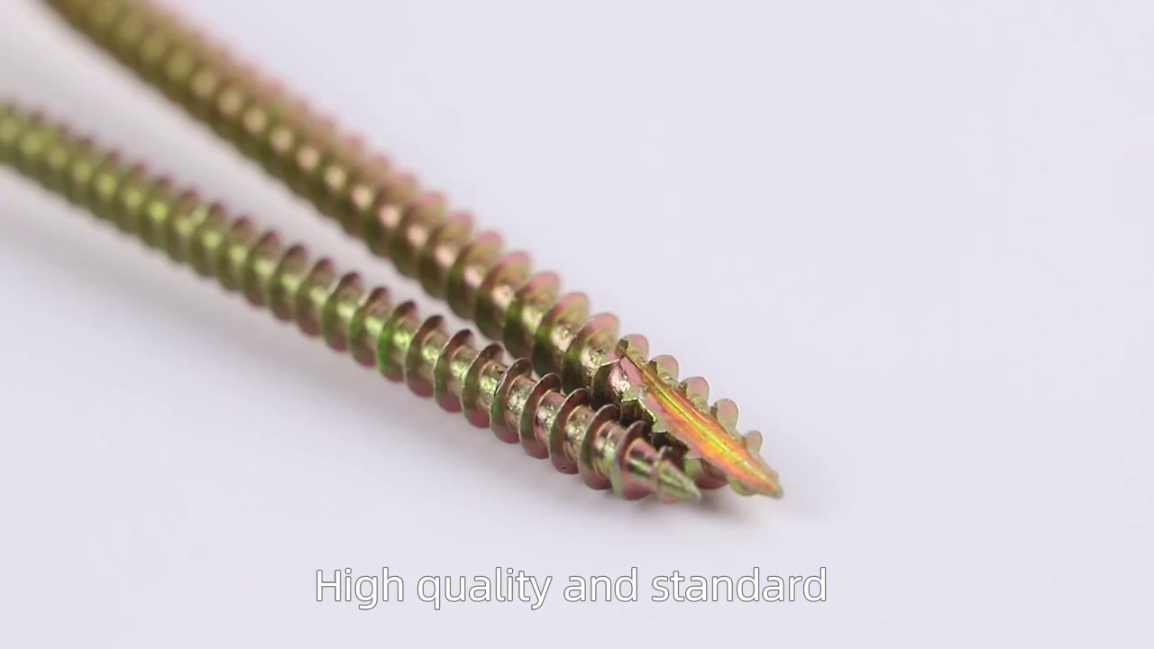 Zinc Plated Carbon Steel C1022A Pozi Drive CSK Head Wood Screw