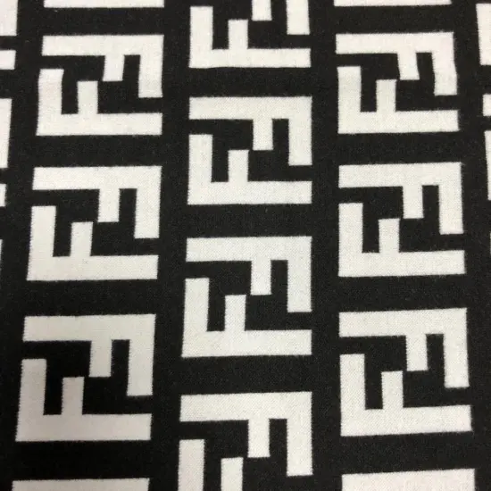 Fashion jacquard knitted soft fabric