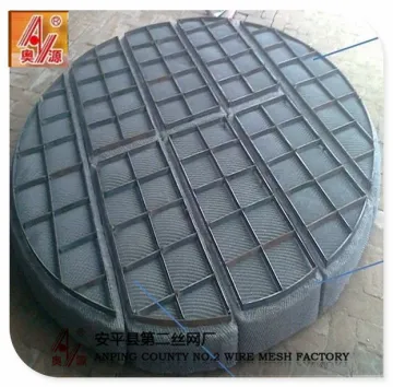 stainless steel wire mesh demister / demister pad / mist eliminator in boiler steam drum