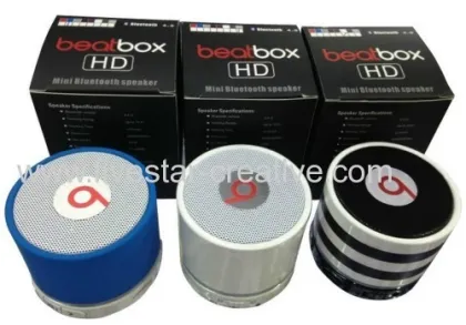 2013 New Version Wireless Bluetooth Beatbox By Dr Dre Mini Bluetooth Speakers 