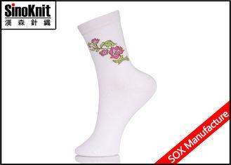 Popular Frilly Cotton White Women Casual Socks Graceful Lad