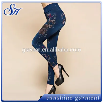 slim jeggings tights Jeans Leggings for women printed legging