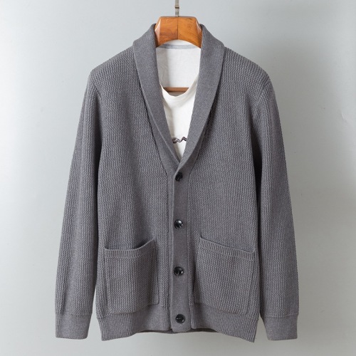 Fashion Business Casual Cardigan Männer