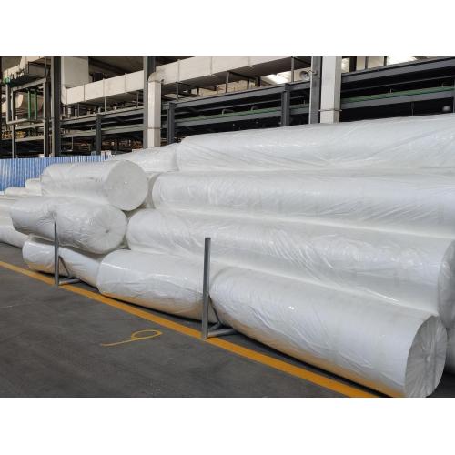 Nonwoven geotextile drainage fabrics