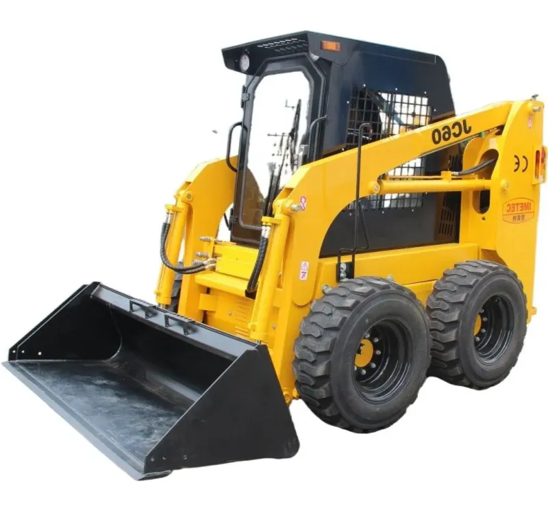 Factory CE 200kgs-1400kgs EPA Diesel Small/Mini Compact Wheel Track Skid Steer Loader