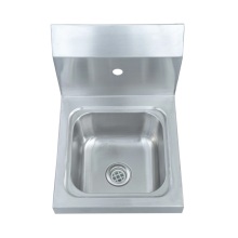 Commercial stainless steel wall mounted wash basin