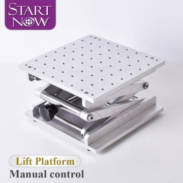 Stainless Steel Adjustable Manual Lift Platform for Laser Marking Machines